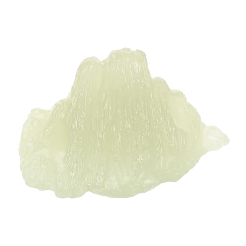 Parliky Glowing Aquarium Rocks Luminous Fish Tank Decorative Stones for Substrate Garden