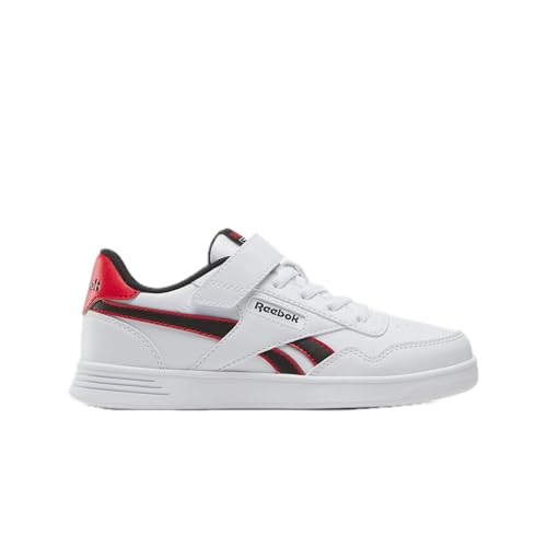 Reebok Boy's Court Advance Elastic Lace & Top Strap Sneaker