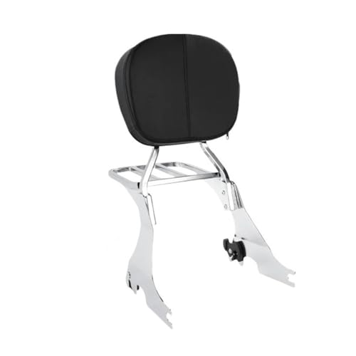 Dossier arrière moto sissy bar contre la fatigue du passager sur Sportster Custom