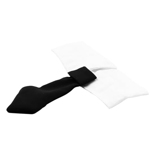 Tiardey Puppy Bow Tie Adjustable To Fit Dogs And Cats 30cm White Pet Bow Tie, As - Image 3