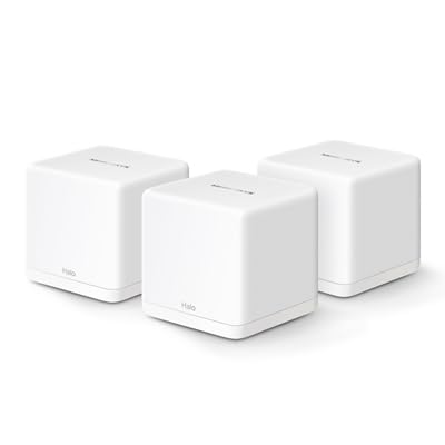 Mercusys Halo H1500x Ax1500 Lot de 3 systèmes Wi-Fi 6 double bande pour toute la maison