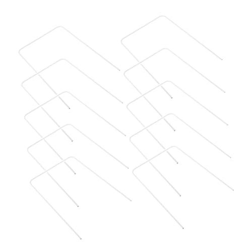 MERRYHAPY 10pcs Standard White Replacement Accessories for Outdoor Lawn Games for Families and Skill Development Backyard Croquet Activities