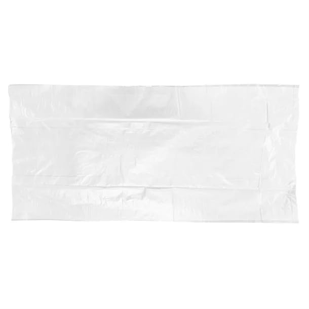 Jantex Robuste Müllbeutel, transparent, 120 l, 100 Stück