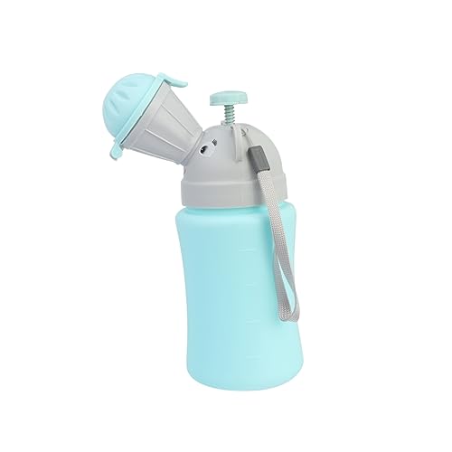 COOPHYA シーポータブル子供用尿瓶 車載おしっこボトル 緊急トイレ 幼児用 トラベルおまる 愛らしいデザイン 便利な漏れ防止プ