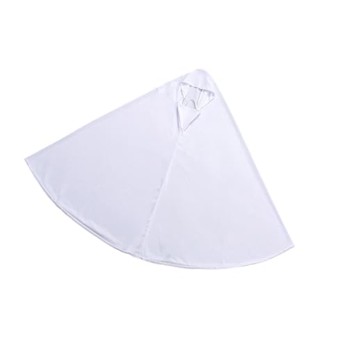 Muslims High Stretch Hijab Head Scarf Solid Color White Half Body Covers Islamics Ramadans Women Prayer Dress Headwrap