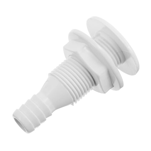 Sosoport Thru Hull Fitting for Boats Plastic Accessory for Efficient Bilge Water Drainage Durable and Yacht Hose Connector for Enhanced Safety