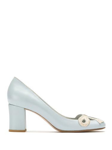 SARAH CHOFAKIAN Womens's Audrey Leather Pumps3