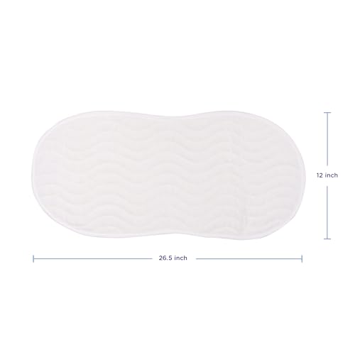 Ubbi Baby Reusable Changing Pad Covers, Easy to Clean, Waterproof, 4 Count - Thumbnail 6