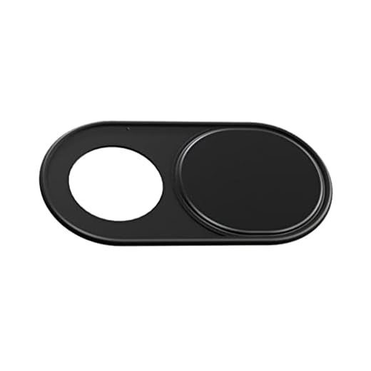 Tampa Anti Espião para Câmera Webcam de Notebook Anti Espião (Preto)
