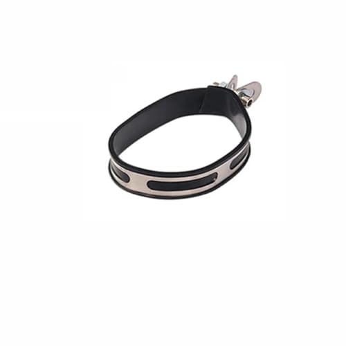 Abrazadera de tubo de escape de moto con anillo de acero inoxidable