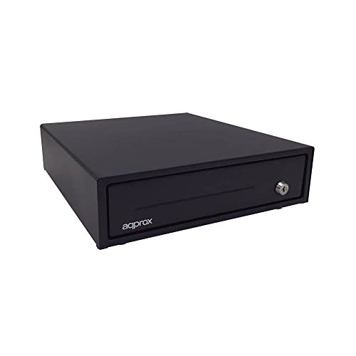 approx! Appcash33 Cajón Portamonedas, Negro