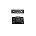 1 Pack Technics Replacement Hinge Mount Plates for SL-1200/1210 Turntables (Black)