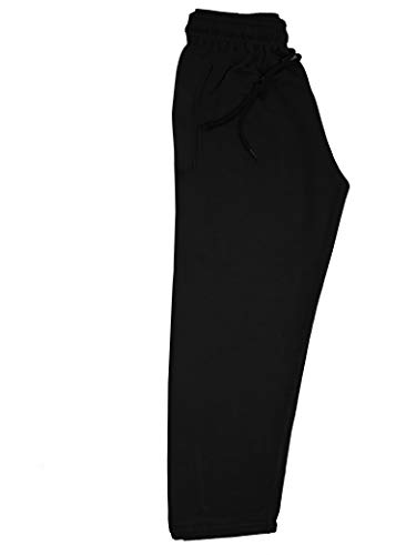 Image of IndiWeaves Kids-Unisex Girls and Boys Printed and Solid Fleece Warm Lower Track Pants /Pajamas for Winrters Pack of 2