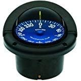 Pck of 2 Compass 3 3/4-Inch Dial with Flush Mount (Black) SS-1002 Ritchie Navigation Supersport
