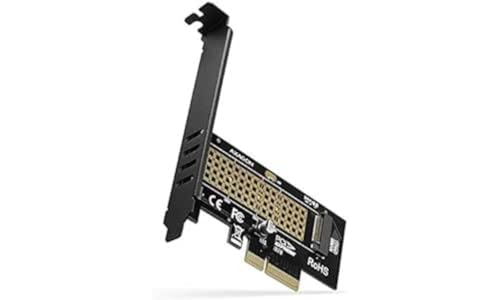AXAGON ECO PCEM2-N PCIE NVME M.2 Adapter. Adattatore Interno PCI-Express x4 per Il Collegamento di NVMe M.2 SSD al Computer