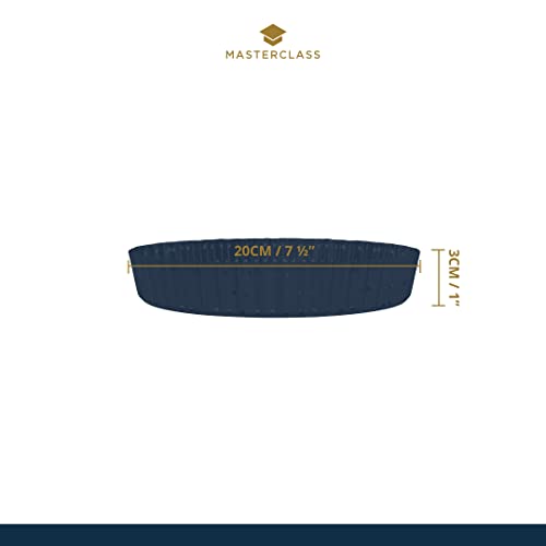 KitchenCraft MasterClass Crusty Bake Non Stick Pastry/Flan Tin, Grey, 20 cm