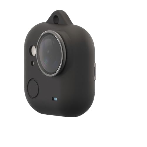 Funda protectora de silicona para Insta360 GO Ultra negra miniatura 3