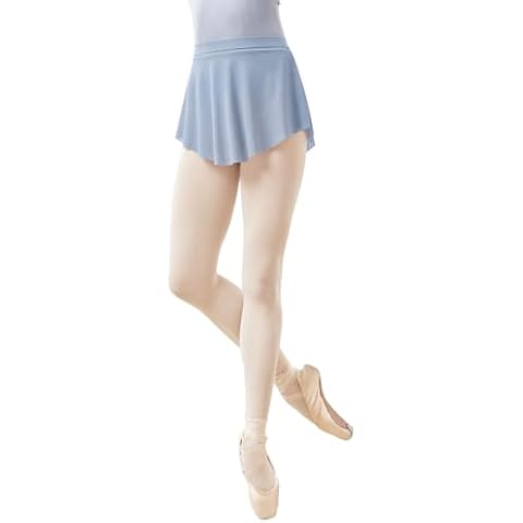 Daydance Mesh Pull on Ballet Skirt for Women, Ballerina Point Skirt for Dance, Gymnastics, Cheerleading Cover