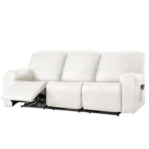 Housse siège d'angle extensible en simili cuir pour rénover le salon