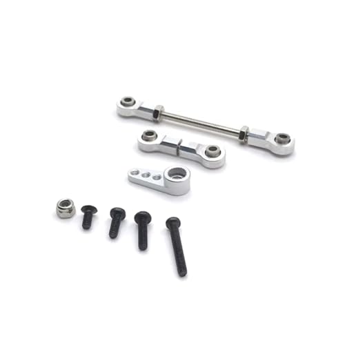 Liaison de direction avant WLtoys K989 en métal avec bras servo 28T pour un guidage ultra précis