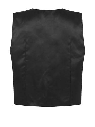 JEATHA Kids Boys 4-Button Formal Suit Jacket Dressy Vest Wedding Birthday Party Gentleman Tuxedo Waistcoat2