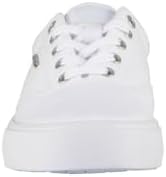 Lugz womens Flip Classic Canvas Low Top Fasion Sneaker, White, 6.5 US | Image 4
