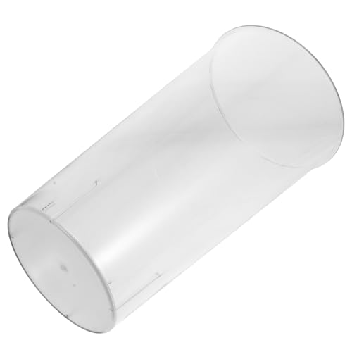 Porte-parapluie transparent rond en PET Veemoon avec bac anti-fuite