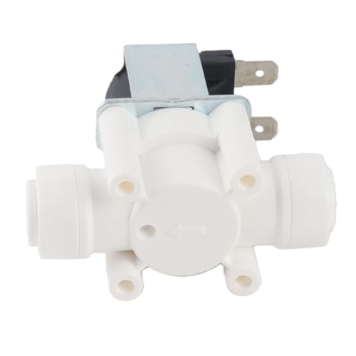 Elektrozawór 12V, DC12V Normalnie zamknięty zawór wodny Elektryczny plastikowy zawór elektromagnetyczny 3/8 "szybkozłącze do oczyszczania wody