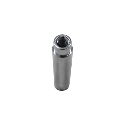 ZLMONDEE - Soldering Iron To Wood Burning Tip Adapter Use for 8-32 Threaded Tips Silver
