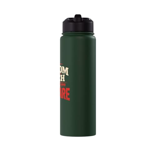 Without Freedom of Speech We Wouldn't Know Who Idiots Are Stainless Steel Insulated Water Bottle