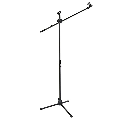 Metal Folding Tripod Boom Microphone Stand - Durable And Portable Design For Enhanced Performance And Convenience #TOP7