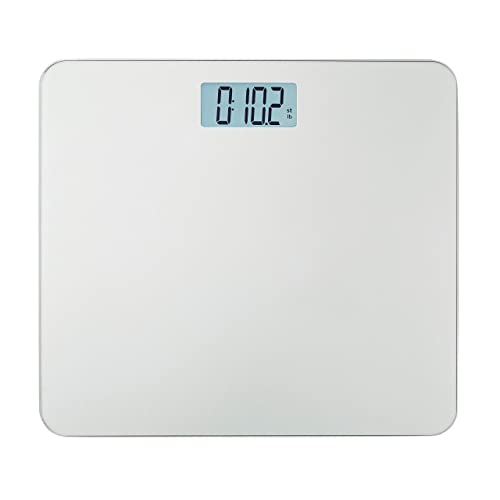 Amazon Basics Body Weight Scale - Auto On/Off Function, Silver - Image 3