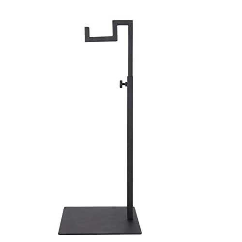 Polmart Countertop Adjustable Display Stand Stand for Handbags, Wreaths, Hats, Scarves, Jewelry & Crafts,Wear-resistant, quiet and sturdy metal base – Black