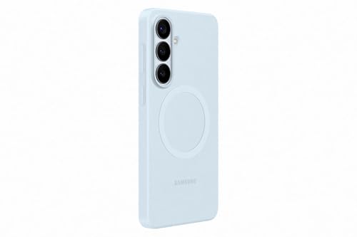 Image of Samsung Galaxy S26+ Silicone Magnet Phone Case, Soft-Touch, Durable Grip, Great Feel, Light Blue