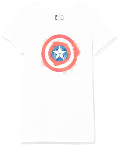 Image of Marvel Girls' Captain America Spray Logo
