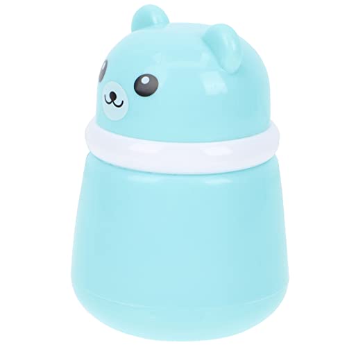 FOYTOKI Powder Dispenser Box Talcum Powder Case Cartoon Bear Design for Boys and Girls