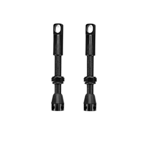 Válvulas sin cámara de aleación ligera de 48mm para llantas de bicicleta mtb