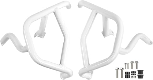 Pare-chocs moto blanc haute protection moteur pour Tiger 900 GT Pro Rally