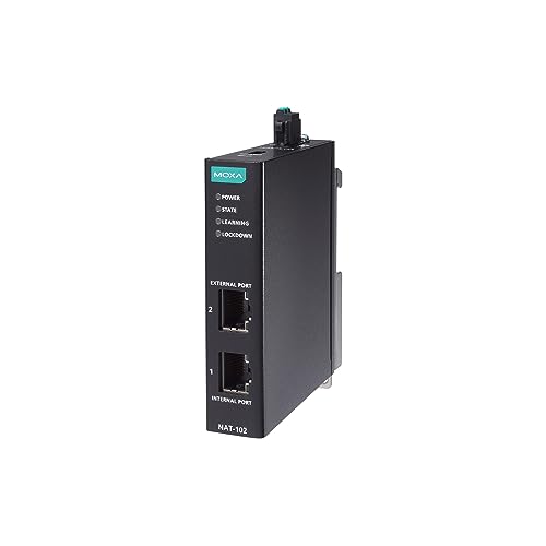 Image of NAT-102-T, 2-Port Industrial Network Address Translation (NAT) Devices, -40 to 75C Operating Temperature