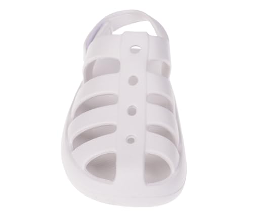 Image of Foamwalk Girl's EVA Slides Fisherman, Buckle Clogs Kids Cloud Slides - Slip On Sandals for Girls Toddler /Little Kid /Big Kid