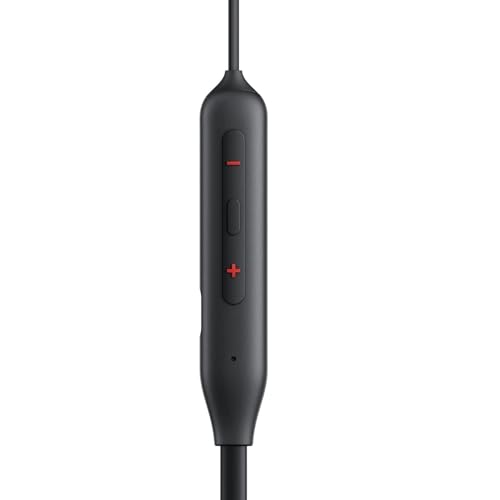 Image of Z2 ANC Bluetooth Neckband Earphones, Red | 12.4mm Bass Drivers, 45dB Active Noise Cancellation, 28H Battery Life, Fast Charging, Lightweight Flexible