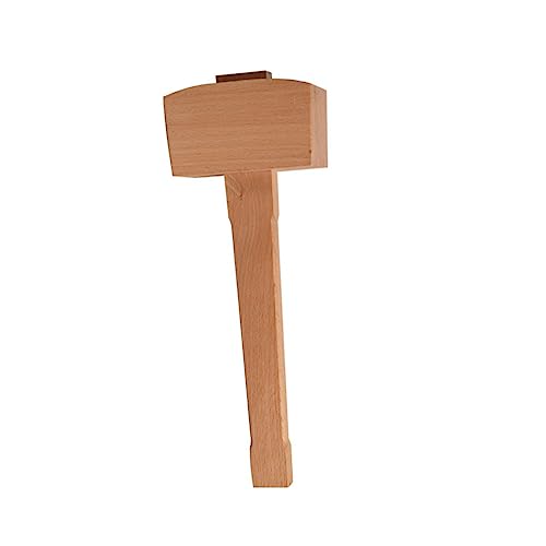 KITANDOVE DIY pour Sculpteurs et Menuisiers Marteau Ergonomique Naturel pour Travail Du Cuir Sculpture