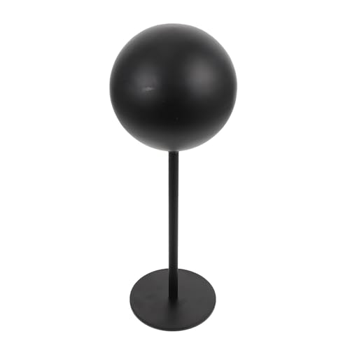 Mobestech アルミ合製ヘルメットディスプレイラック ブラック 感ある多用途収納台 バイク 野球 フットボールヘルメット対応 室内省スペース設