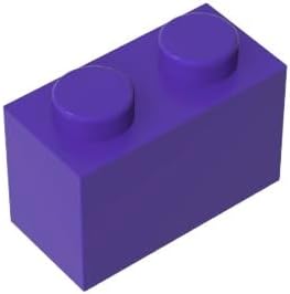 Gobricks GDS-532 3004 3065 Brick 1x2, Dark Purple, 50 pcs