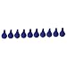 Mobestech 10pcs Silicone Bulb Dropper Pipettes for Graduated Tubes Liquid Transfer Tools for Laboratory and Craft Use
