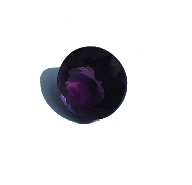Améthyste ronde véritable pierre fine violette pour création bijoux