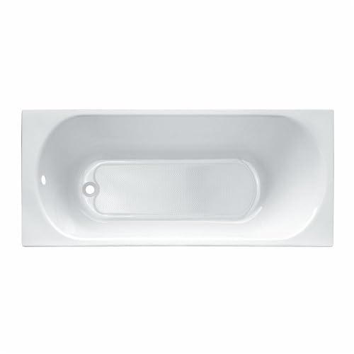 Baignoire rectangulaire BASTIA 170x70 cm finie l'eau froide avec l'acrylique blanc