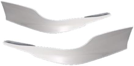 2PCS OE-Style Front Bumper Aprons Lip Kit fit for Compatible with 2011 2012 Dodge Charger, Splitter Trim Protection Spoiler, Air-Dam-Chin-Diffuser (Unpainted Black)