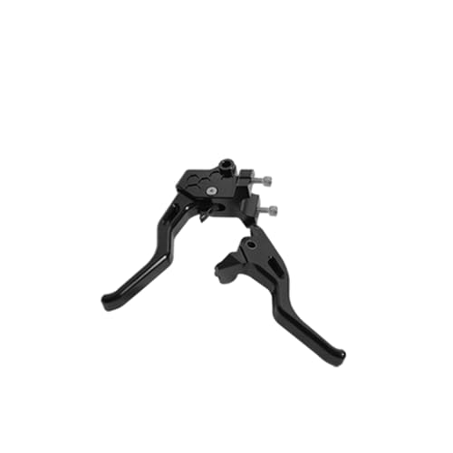 Levier d'embrayage de frein moto Softail et Touring Glide en aluminium noir