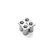 Gibraltar SC-LN Sm Swivel Nuts 7/32 Inch 12/Pack,Silver